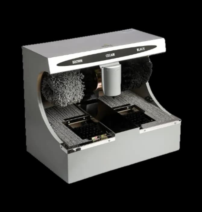 SC-04 Shoe Shine Machine with Sole Cleaner