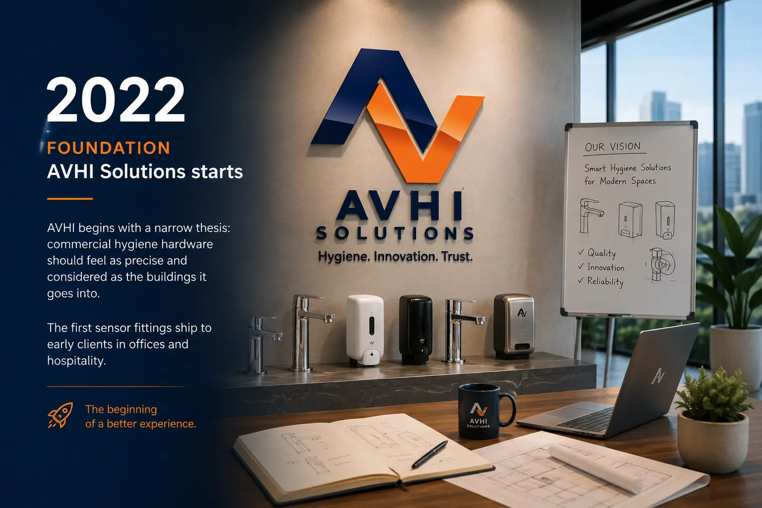 2022 - AVHI Solutions starts